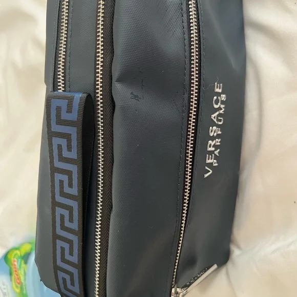 Versace perfume Navy Blue Men's Bag